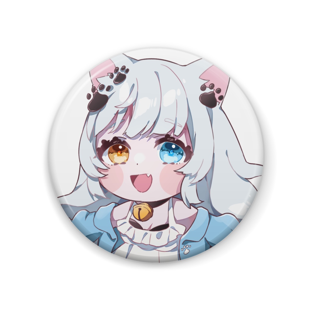 みゃお缶バッジ 3ヶ月記念ver. (再販)