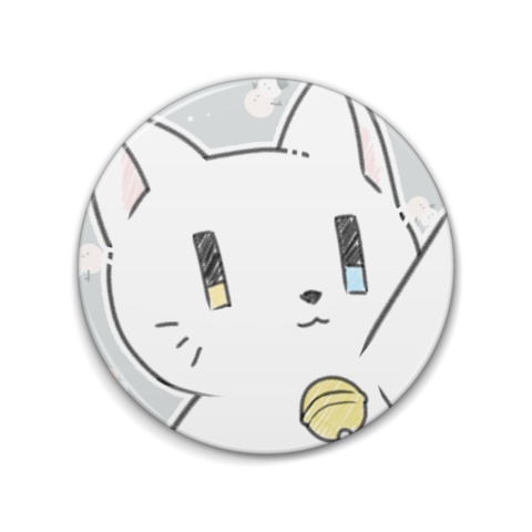 みゃお缶バッジ クリスマス2024ver.