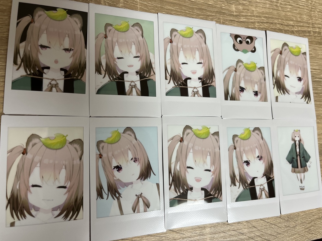 おいもチェキ第1弾 全10種