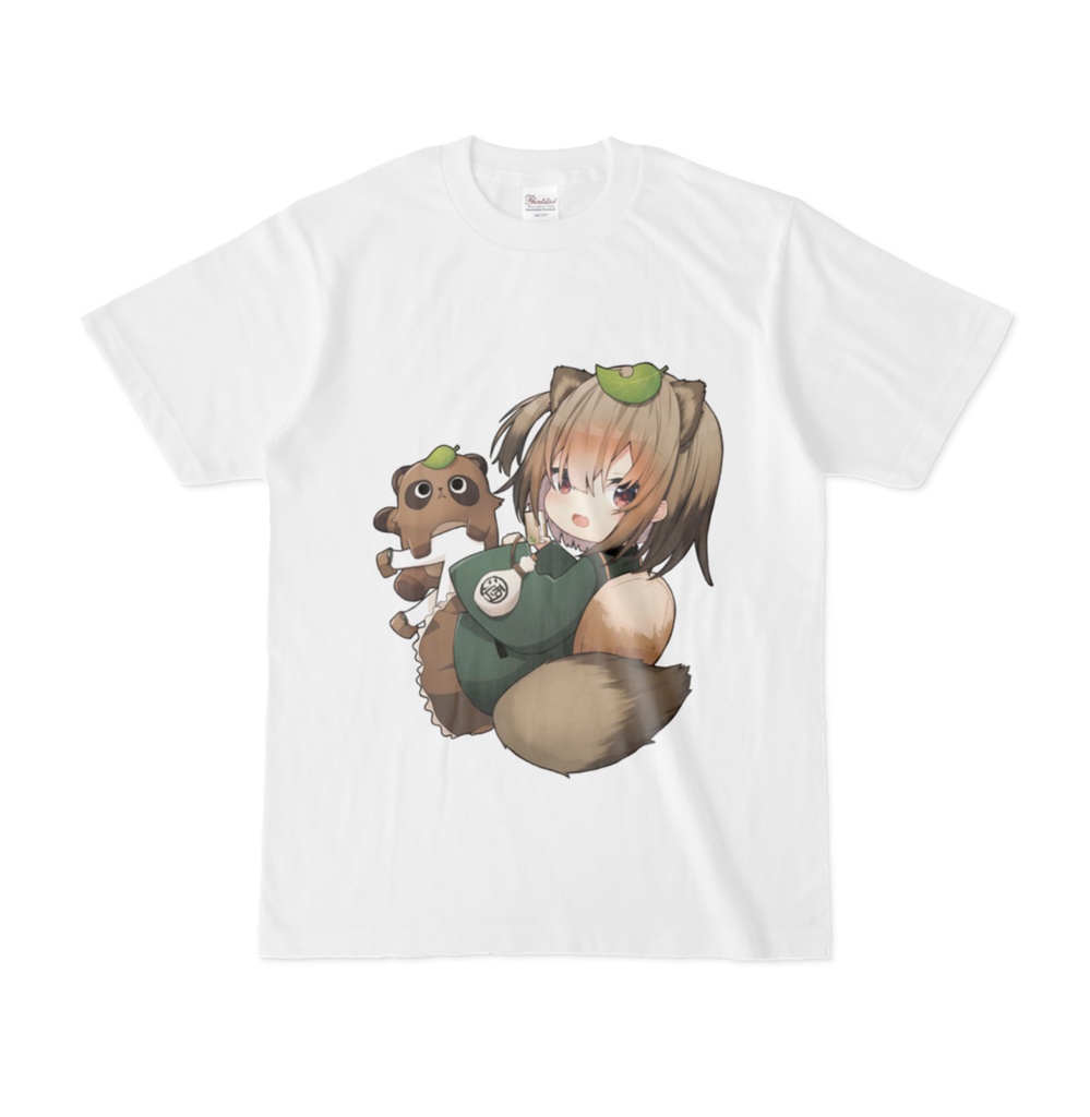 【チャンネル登録者数2000人(予定)記念】みに下僕(＋おいも)Tシャツ