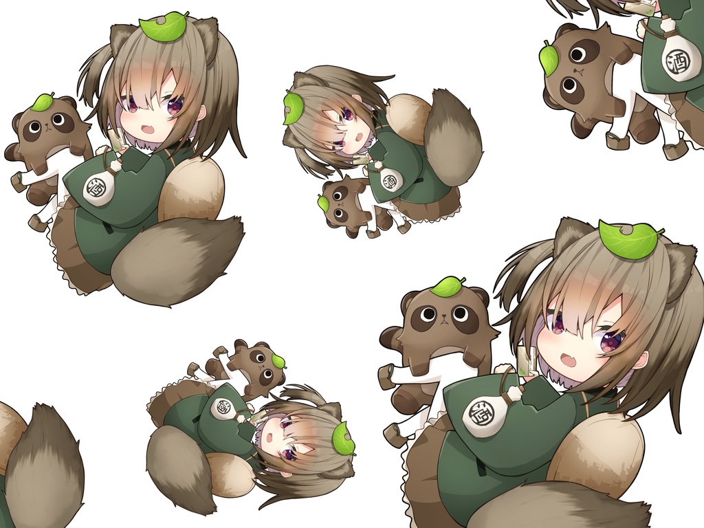 【チャンネル登録者数2000人(予定)記念】みに下僕(＋おいも)フォト いっぱいver.