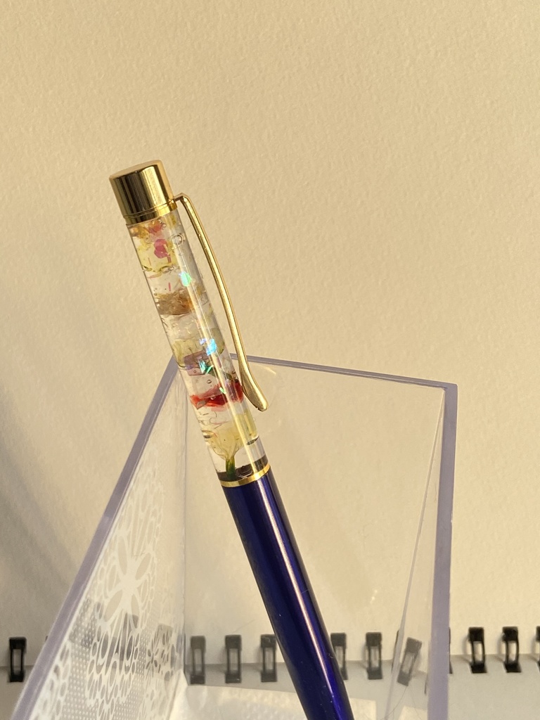 【2キャラ】キャライメージハーバリウムボールペン