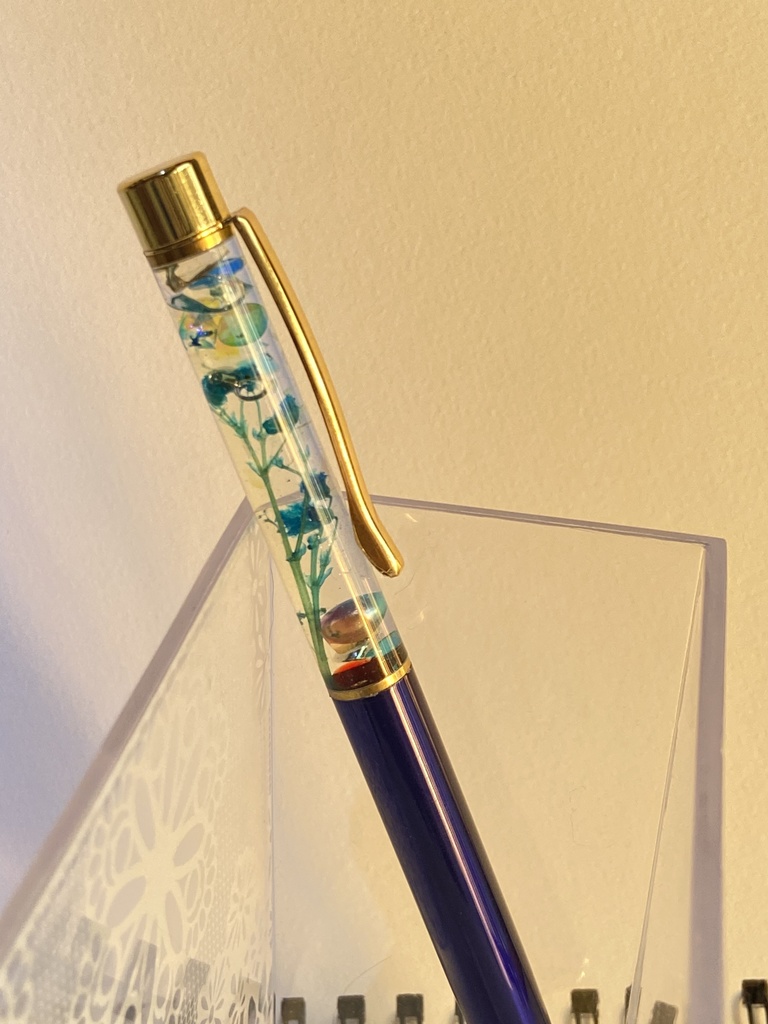 【2キャラ】キャライメージハーバリウムボールペン