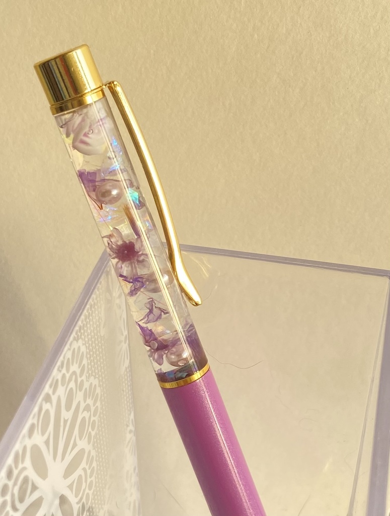 【3キャラ】キャライメージハーバリウムボールペン