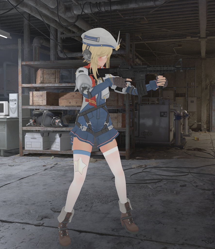 【Resident evil 4 RE Mod】GIRLS' FRONTLINE 2 Nagant replaces Leon