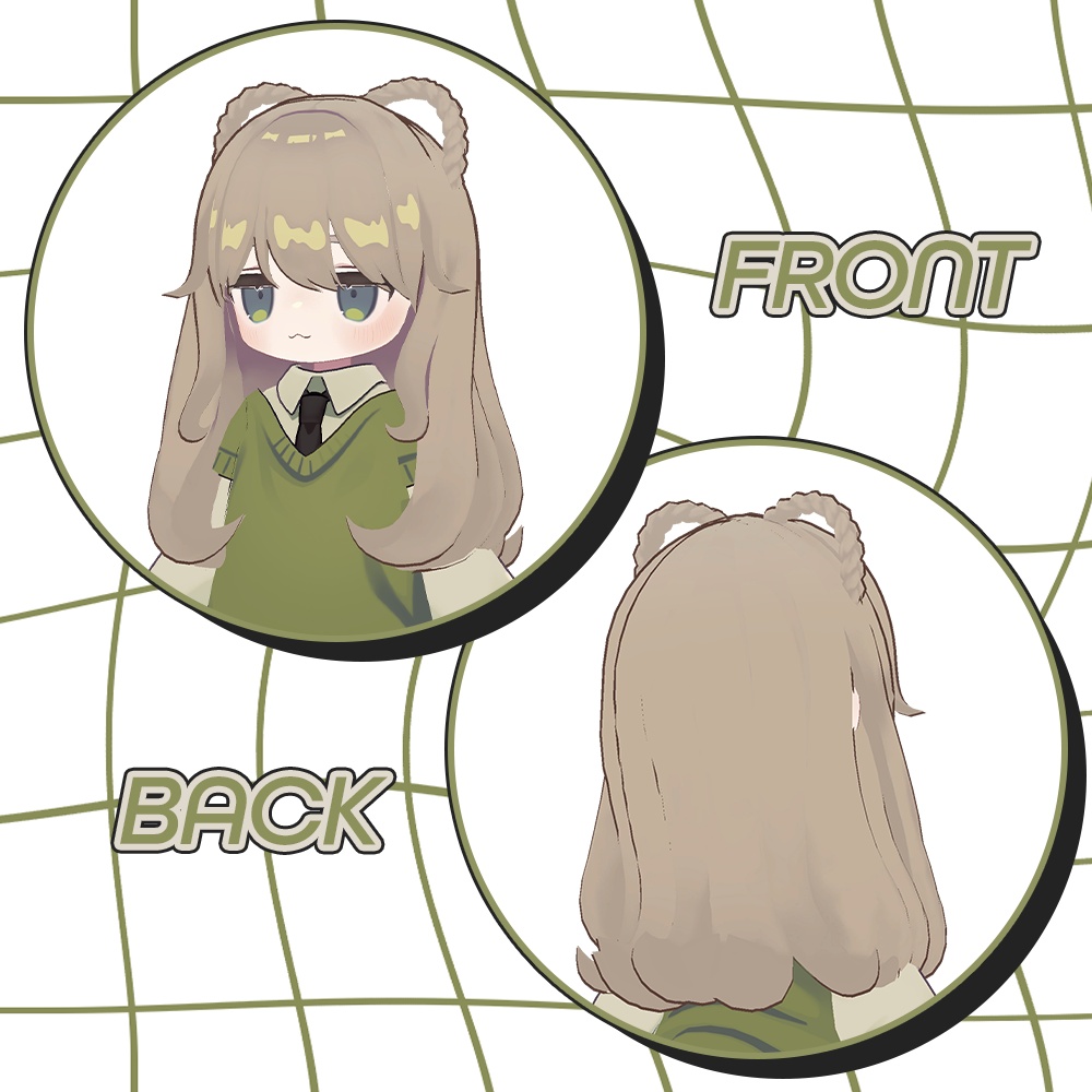 SALE🍙わたあめねこちゃんヘア【キプフェル対応】