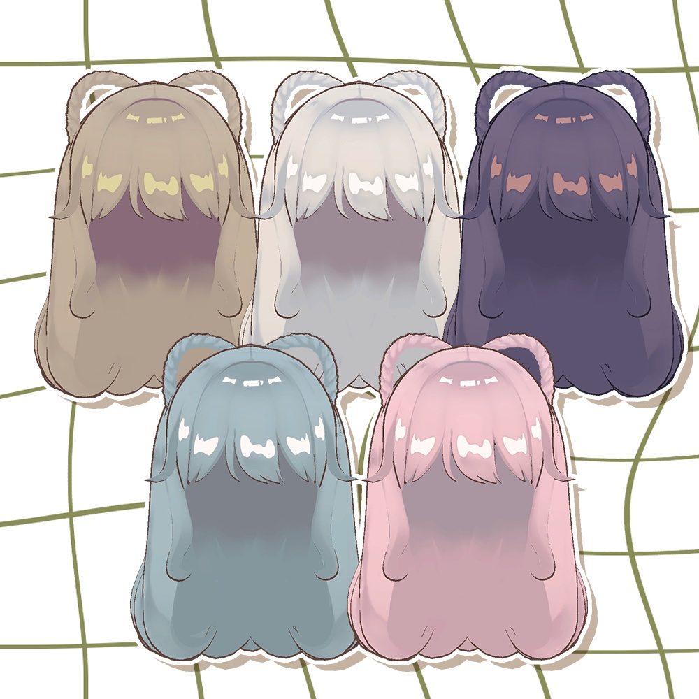 SALE🍙わたあめねこちゃんヘア【キプフェル対応】