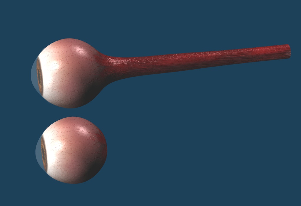 【3D素材】リアル目玉モデル