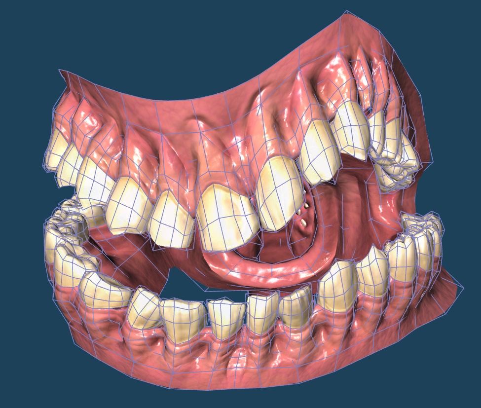 【3D素材】口の中モデル