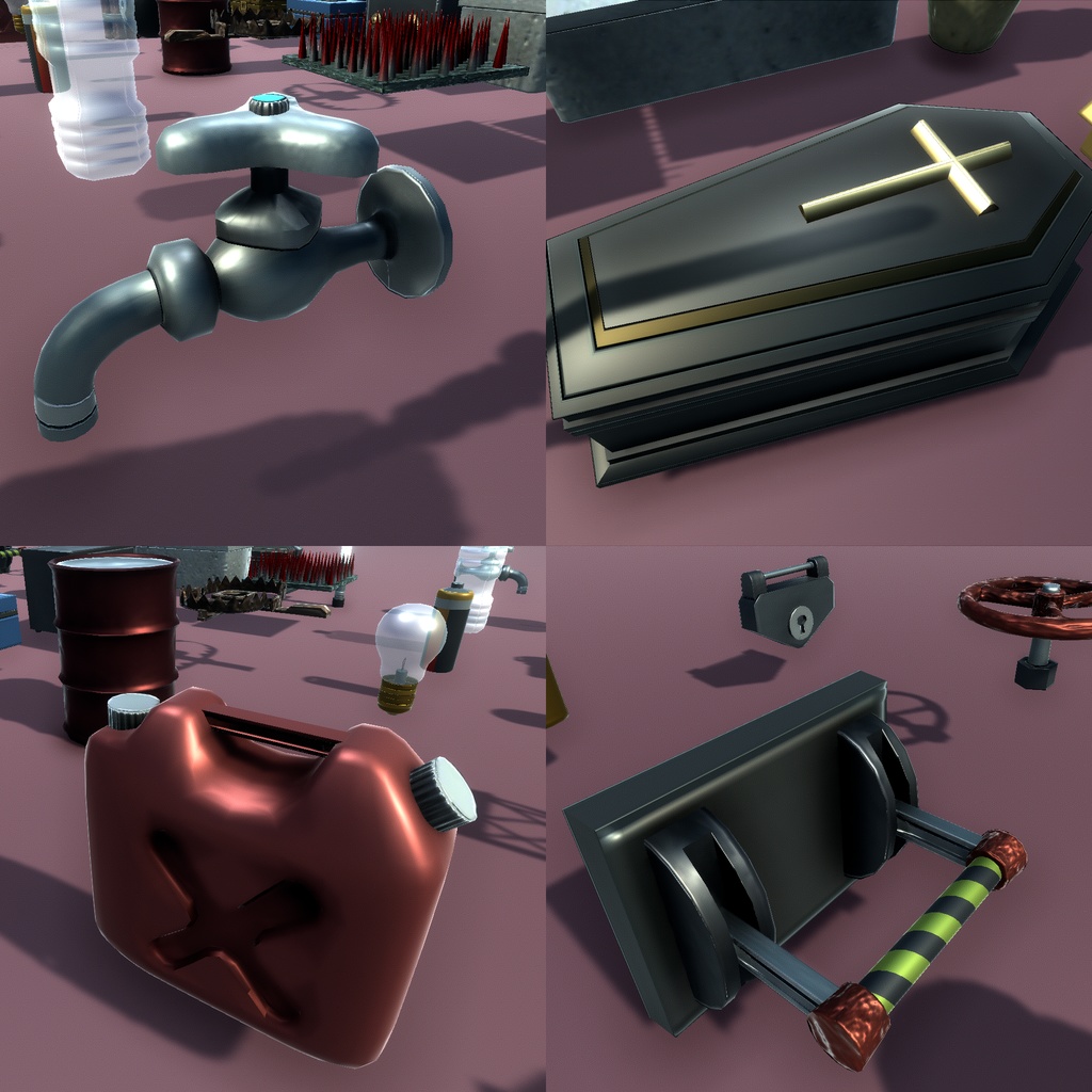 オールインワン・テクスチャセット+サンプル小物集60個