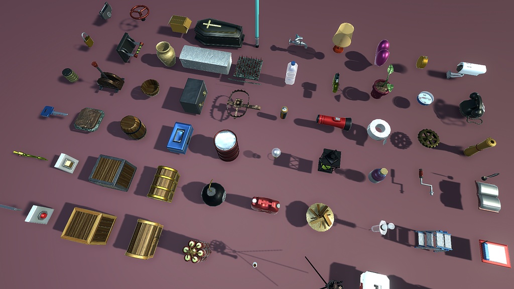 オールインワン・テクスチャセット+サンプル小物集60個