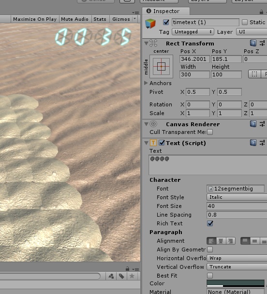 【不思議フォント】12セグメントフォント