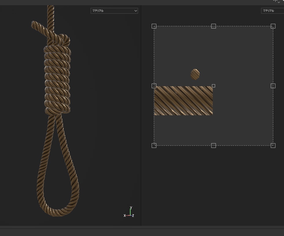 【3D小物】首吊りロープ