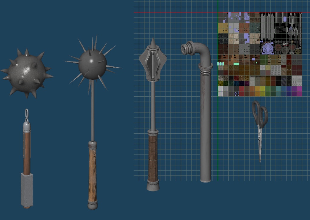 オールインワンテクスチャ武器版+サンプル武器80個!入