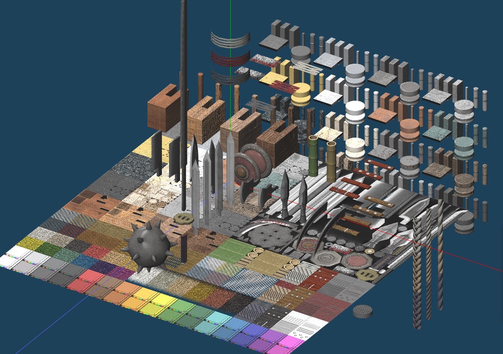 オールインワンテクスチャ武器版+サンプル武器80個!入