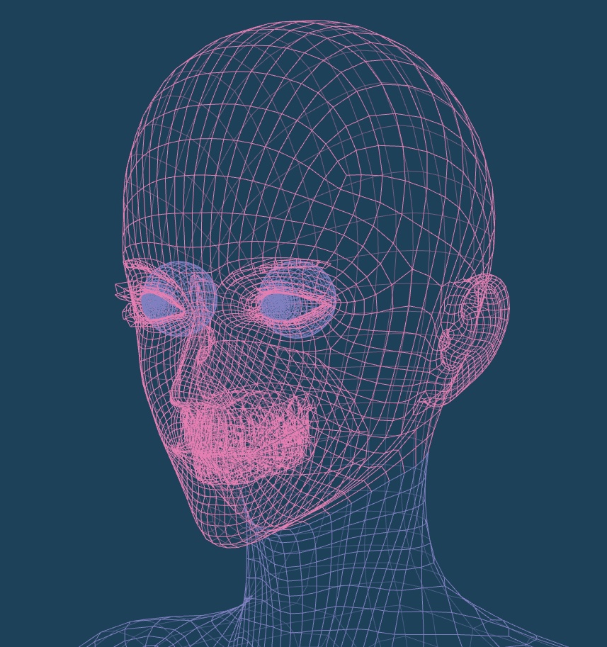 【MMD】【FBX】リアル女性用素体モデル