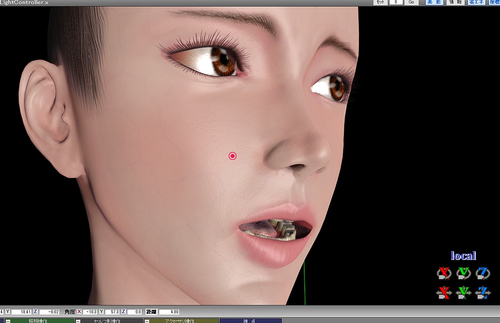 【MMD】【FBX】リアル女性用素体モデル