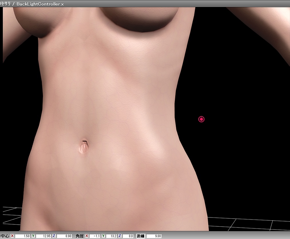 【MMD】【FBX】リアル女性用素体モデル