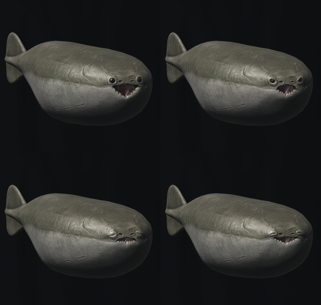 【Unity】リアルサカバンバスピス3種セット