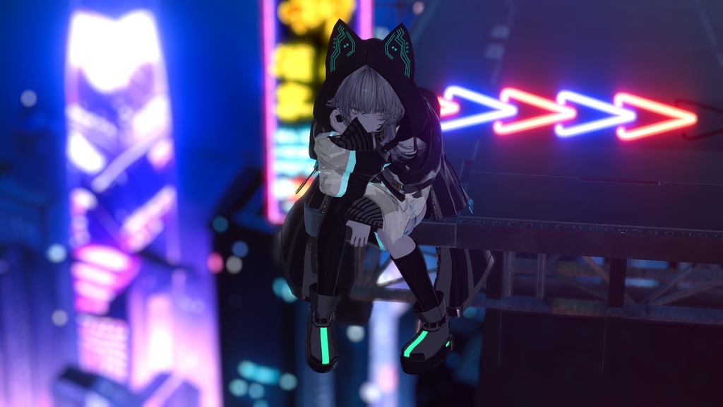 【8アバター対応】SWIM INTO THE CITY