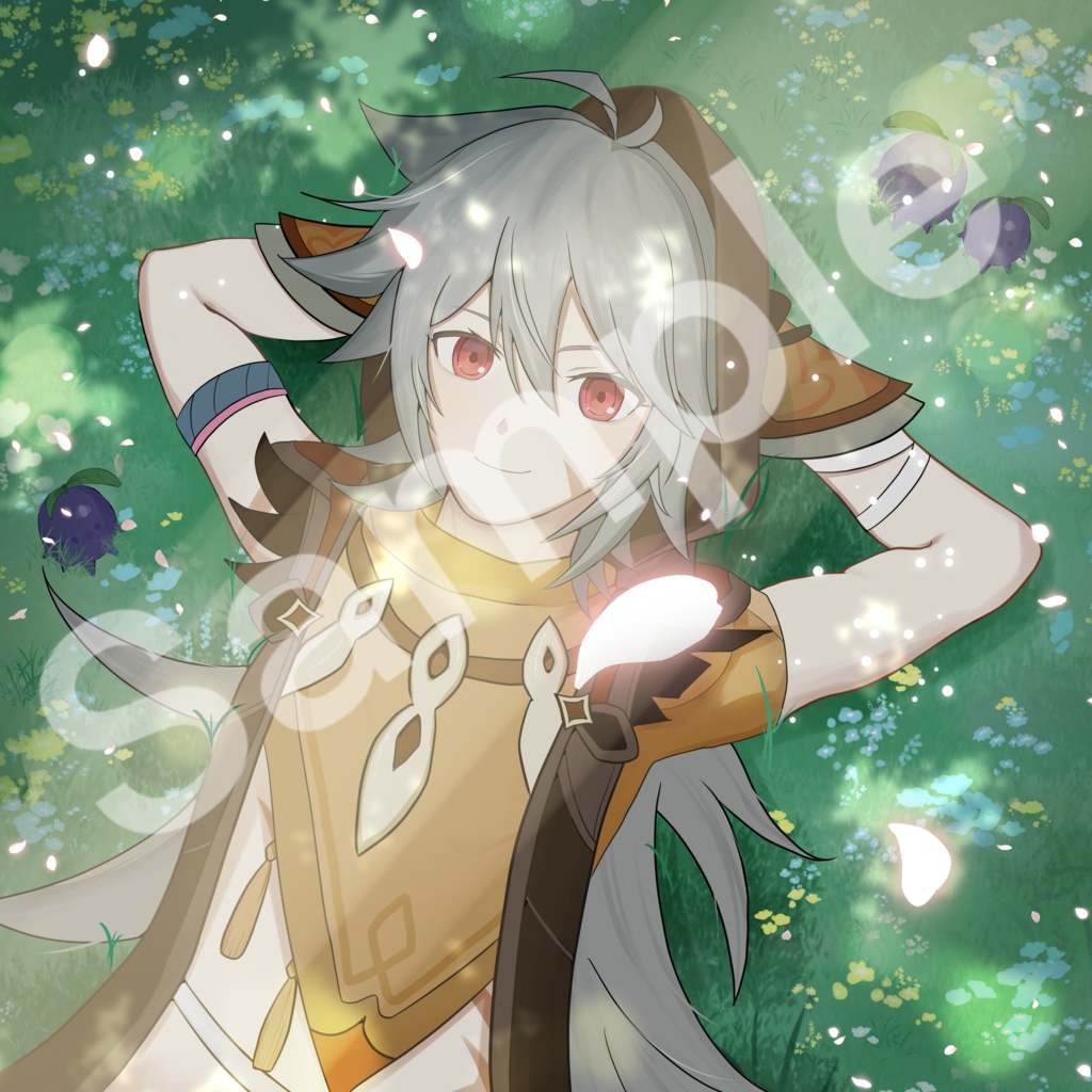 原神 レザー アクリルブロック