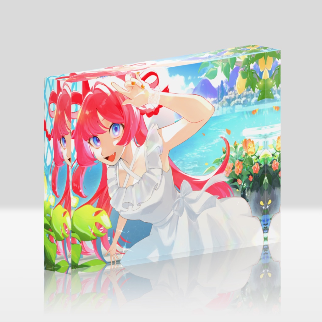 誕生日記念アクリルブロック
