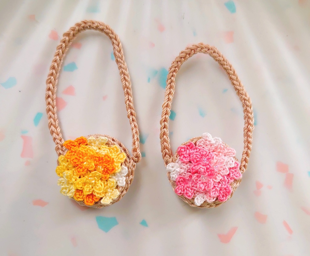 花かごバッグ（小花）