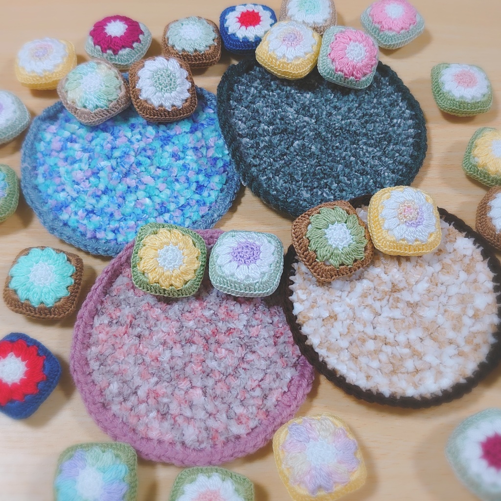 Circle rug set