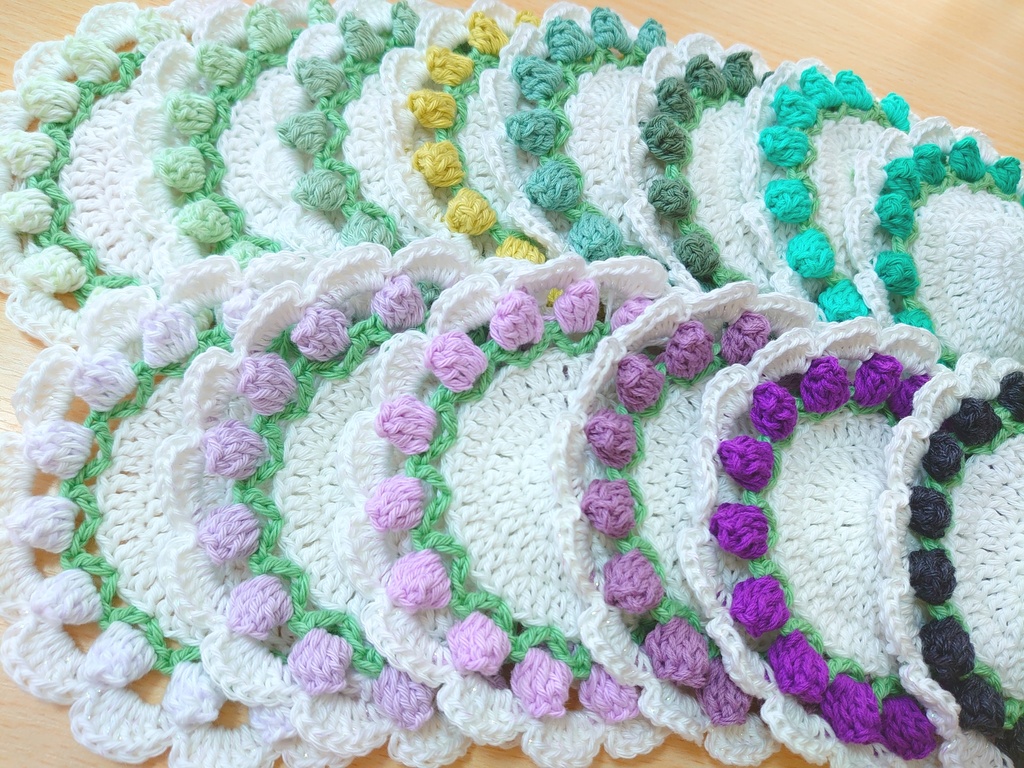 Tulip rug set【 Natural 】