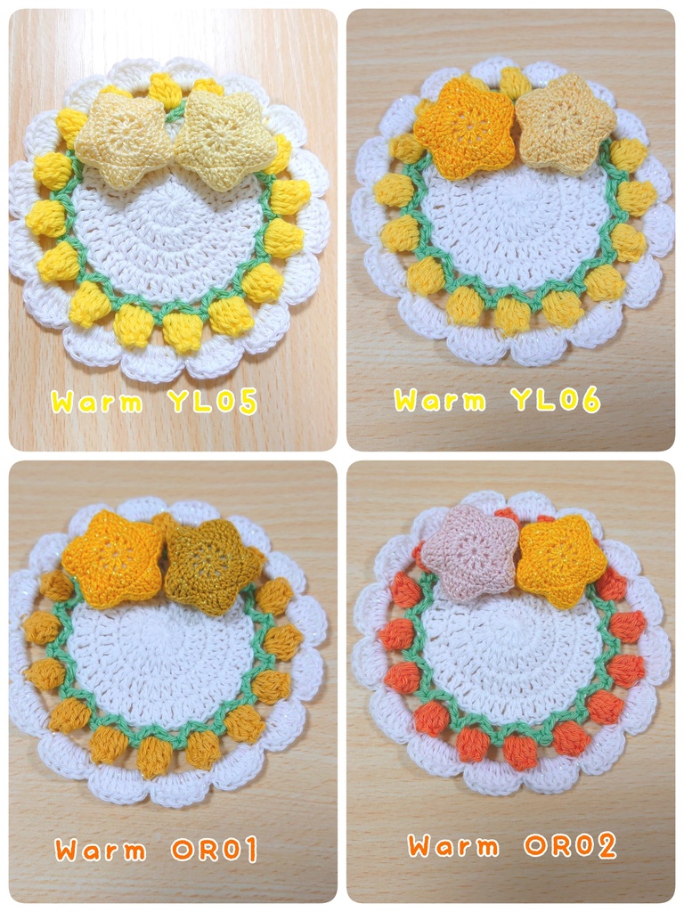 Tulip rug set【 Warm 】