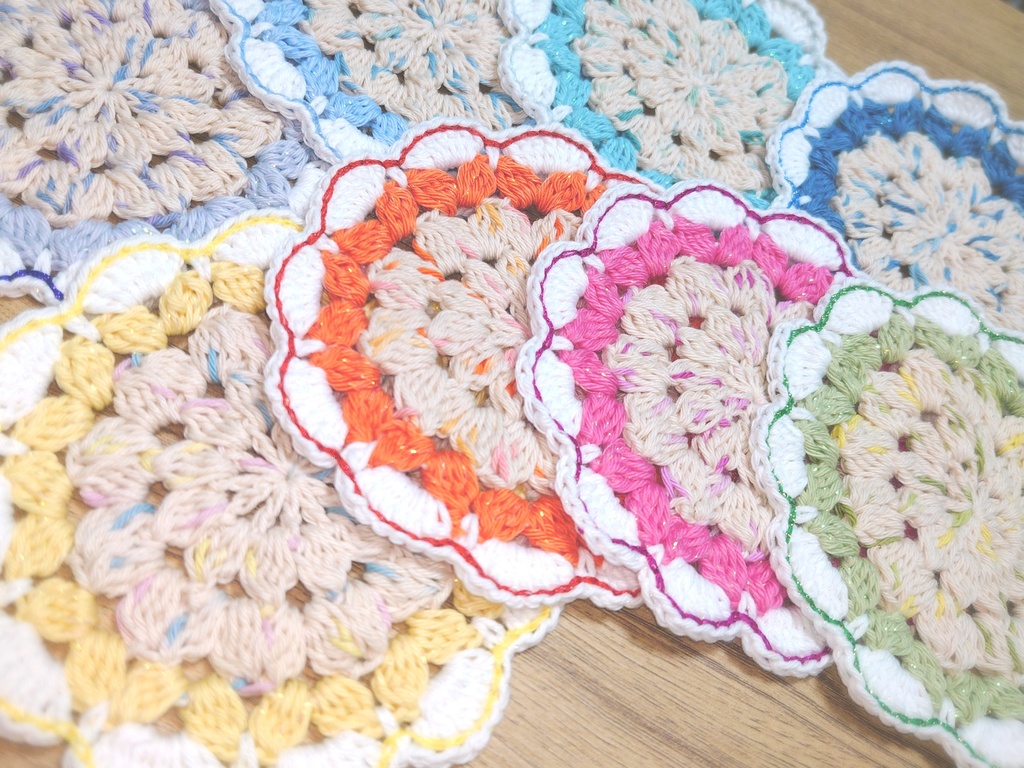Heart line rug【 Colorful 】