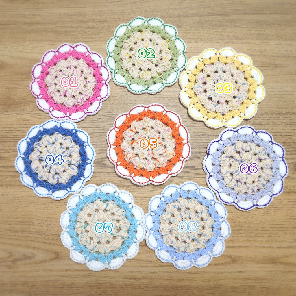 Heart line rug【 Colorful 】