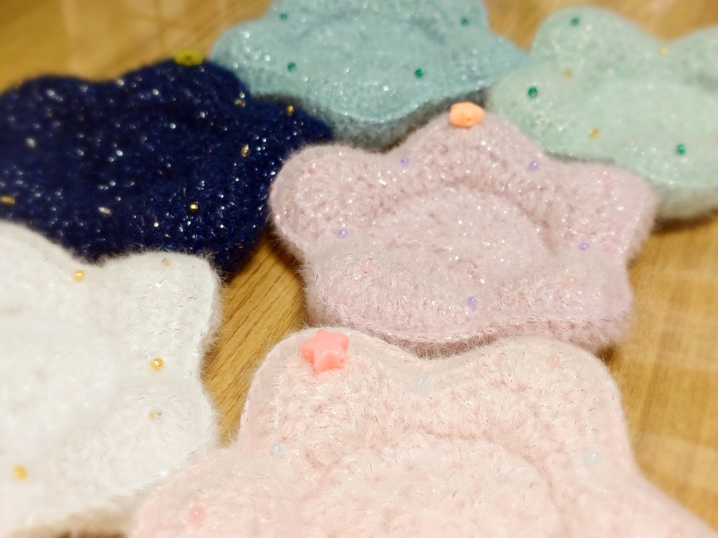 Star cushion rug【 Shaggy 】
