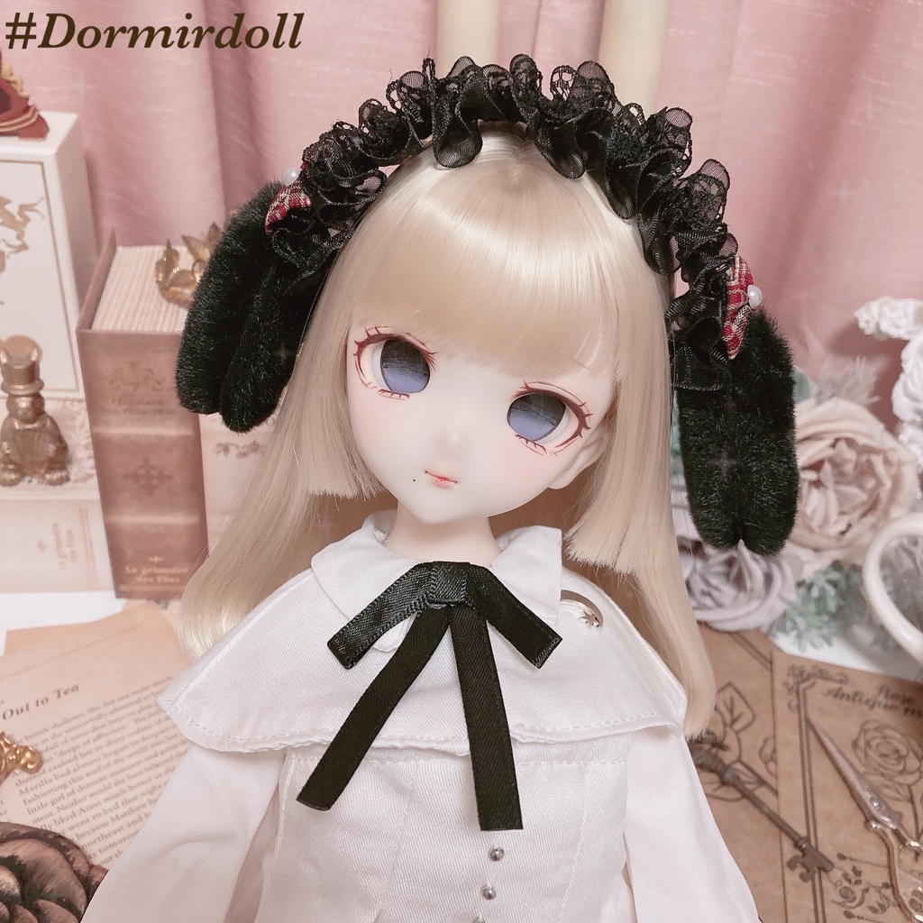 耳付きヘッドドレス🐈‍⬛￤(MDD･MSDサイズ)
