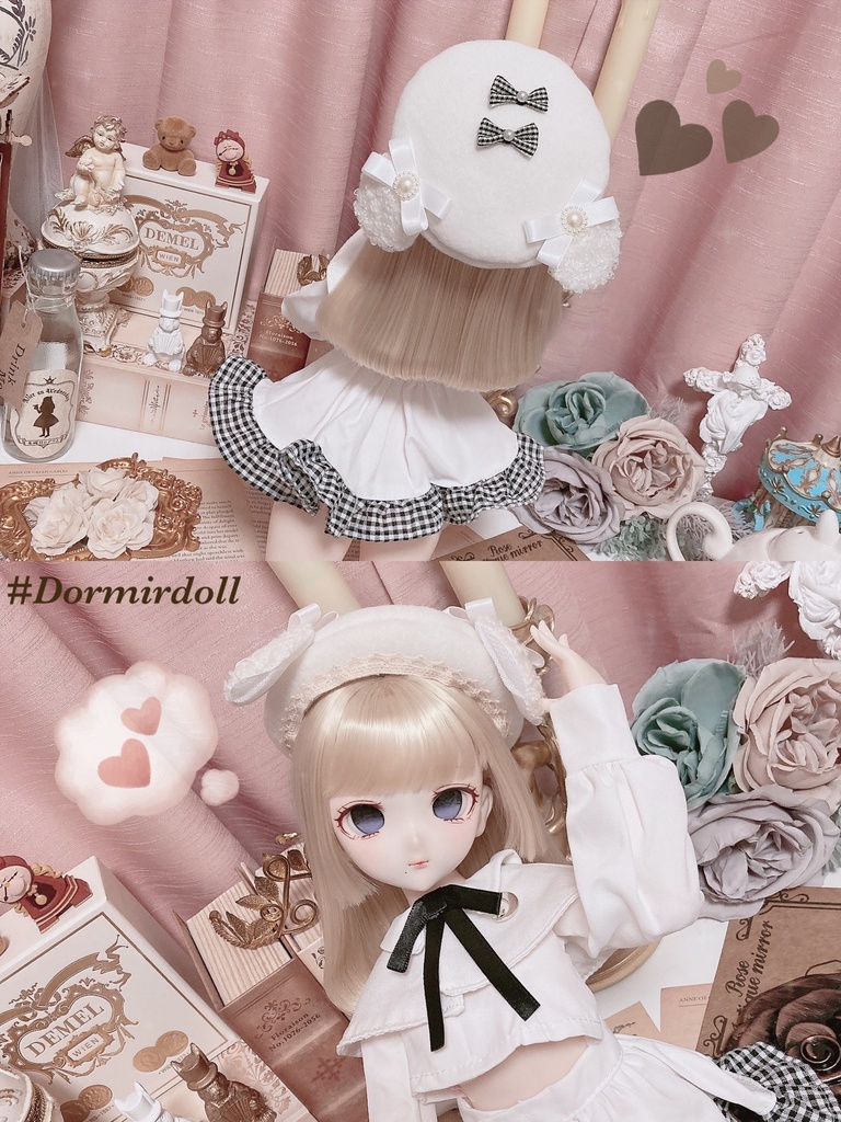 【MDDサイズ】くまちゃんベレー帽🧸🎀