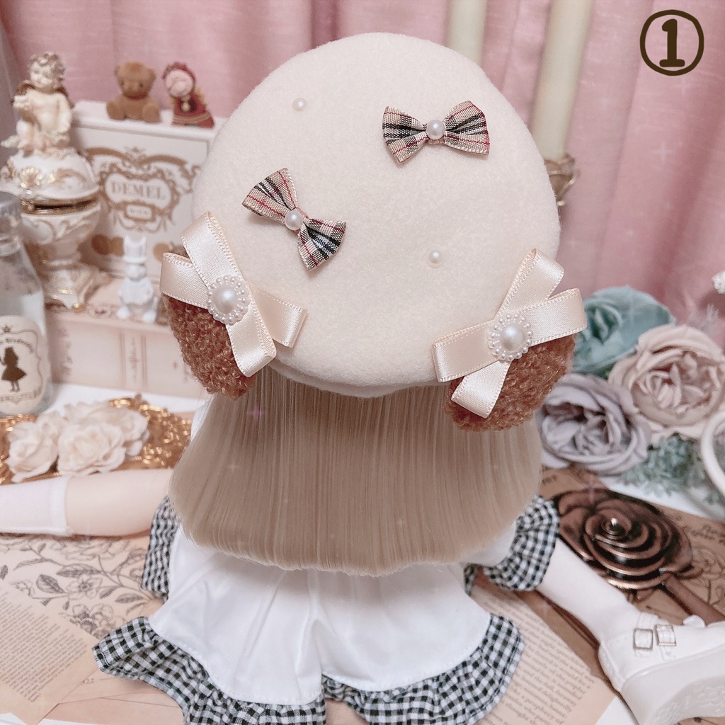 【MDDサイズ】くまちゃんベレー帽🧸🎀