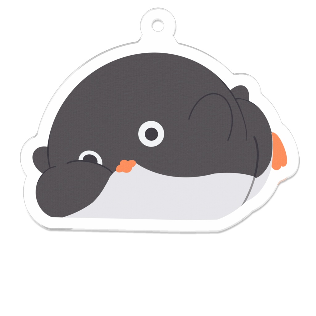 もっちりペンギンアクリルキーホルダー