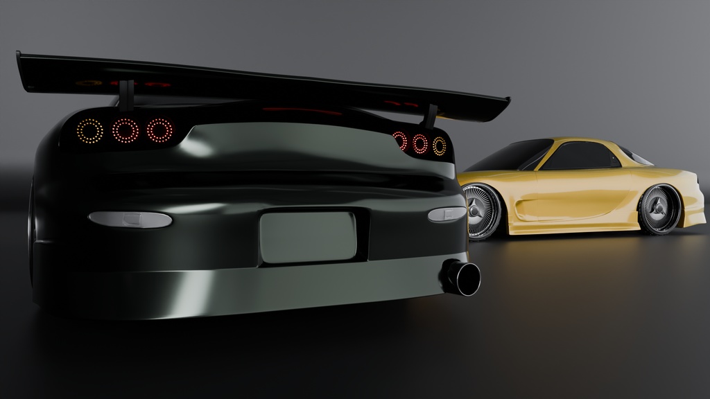 【3Dモデル】MAZDA FD3S