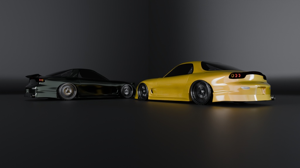 【3Dモデル】MAZDA FD3S