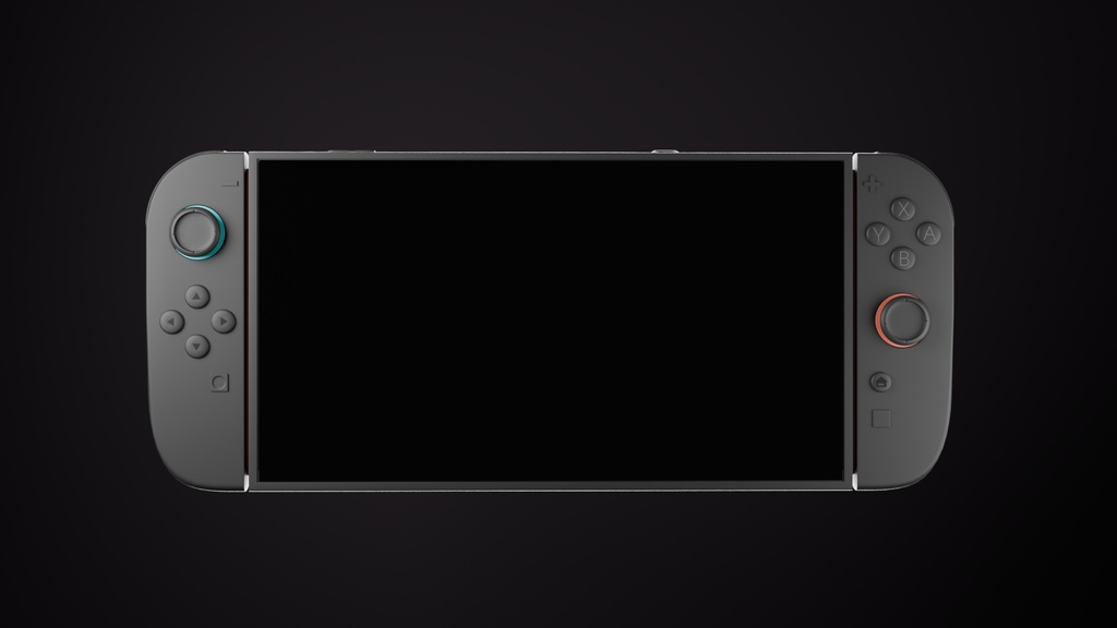 【3Dモデル】Switch2 本体