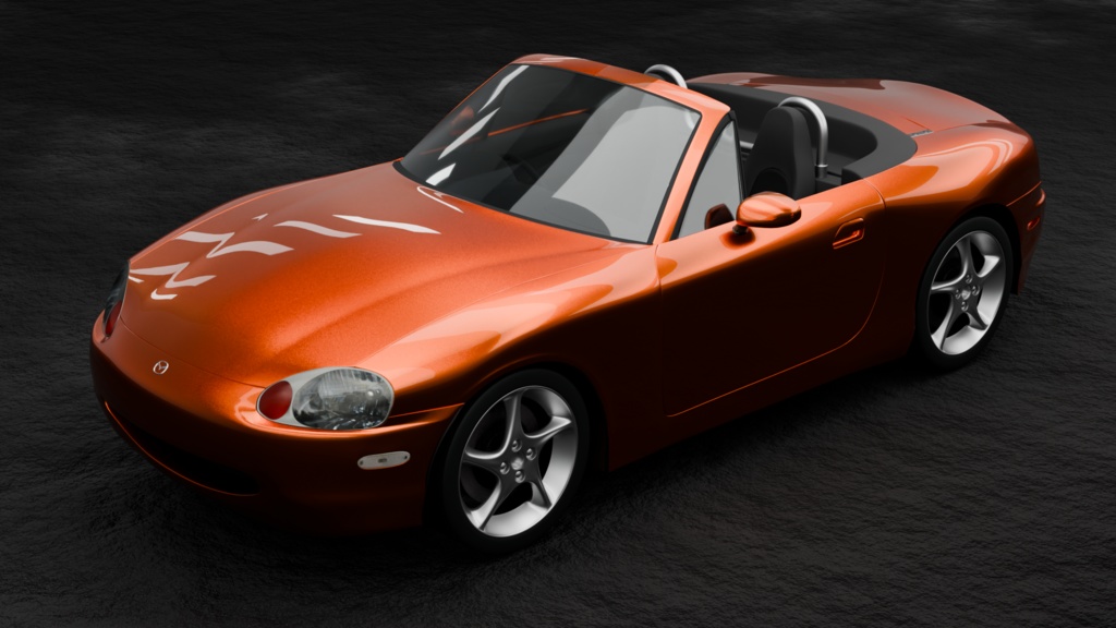 【3Dモデル】Mazda Roadstar NB