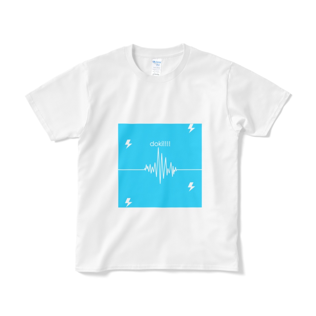 doki!!!! Tシャツ (ホワイト)
