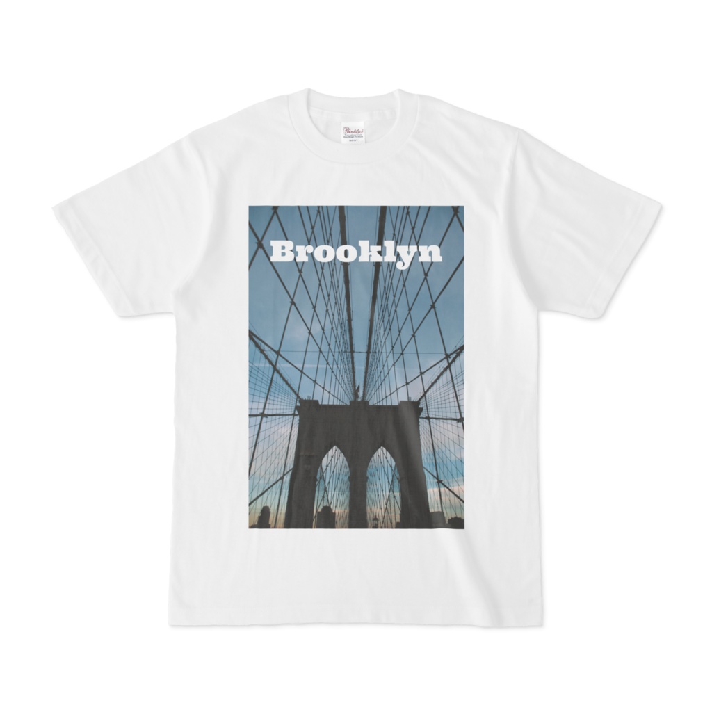 Brooklyn-White T-Shirt