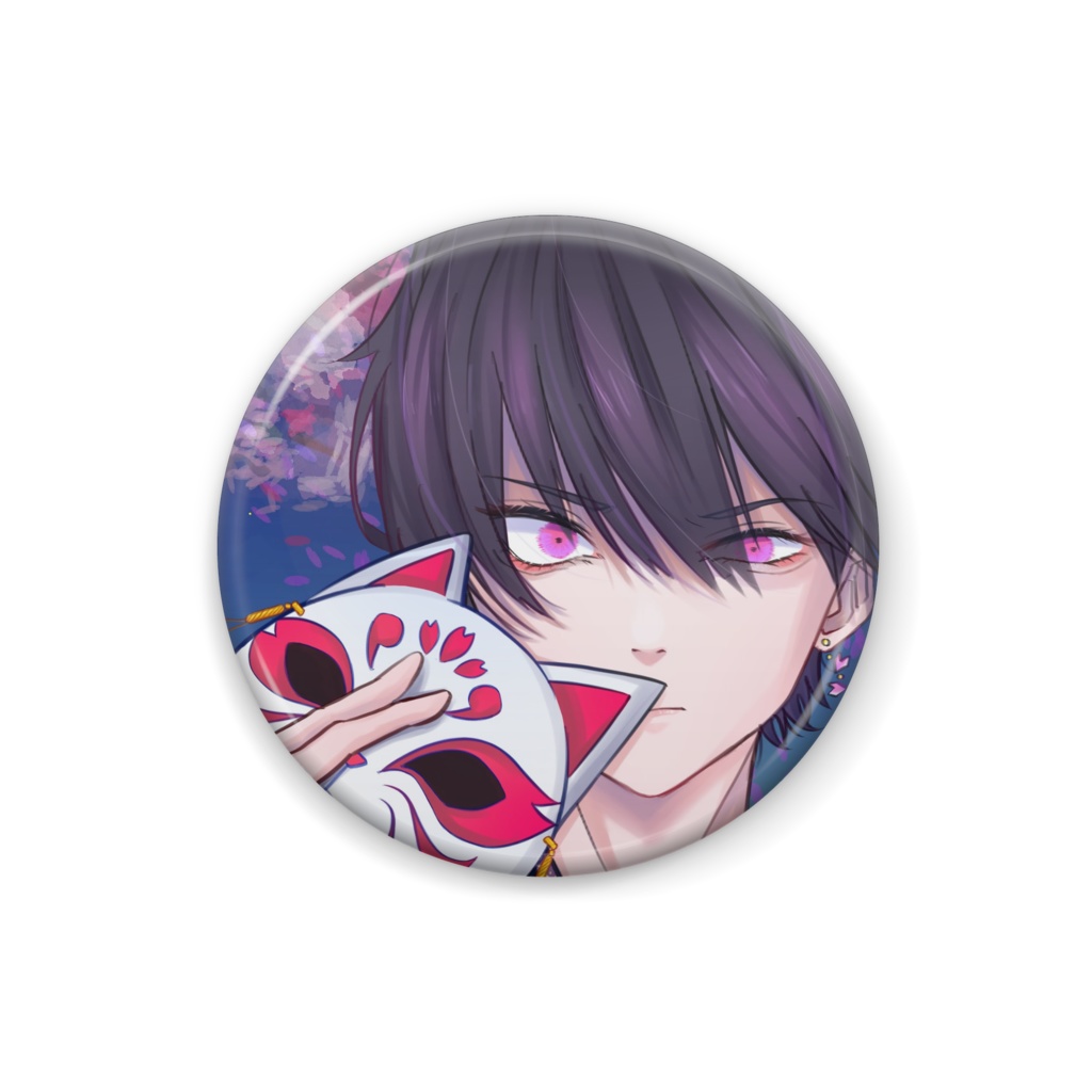 桜教団缶バッジNo.1