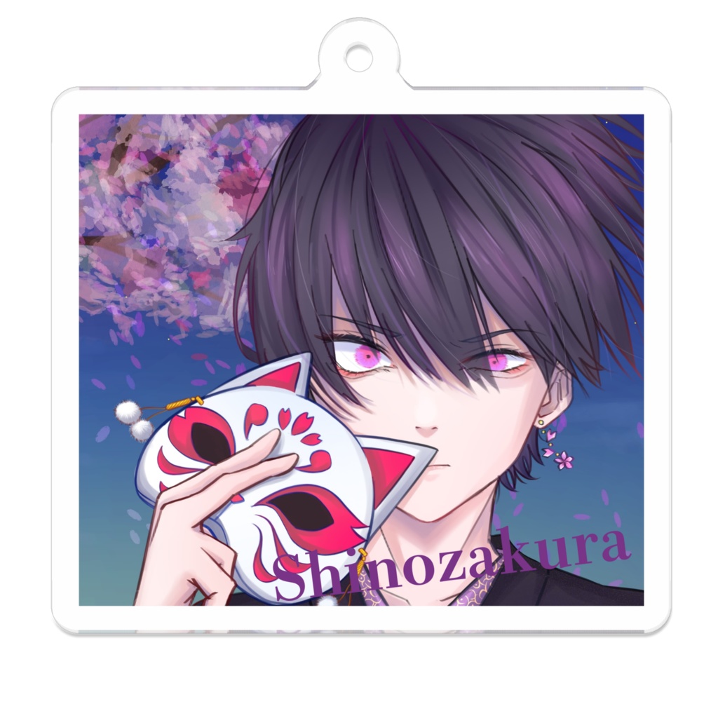 桜教団アクリルキーホルダーNo.1