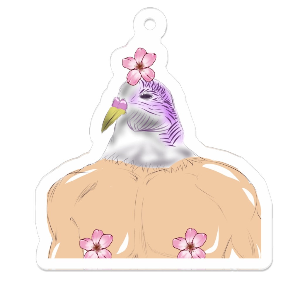 桜教団御神体アクリルキーホルダー