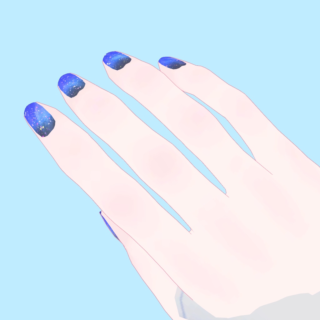 【バイラン専用】宇宙ネイルテクスチャ【無料】