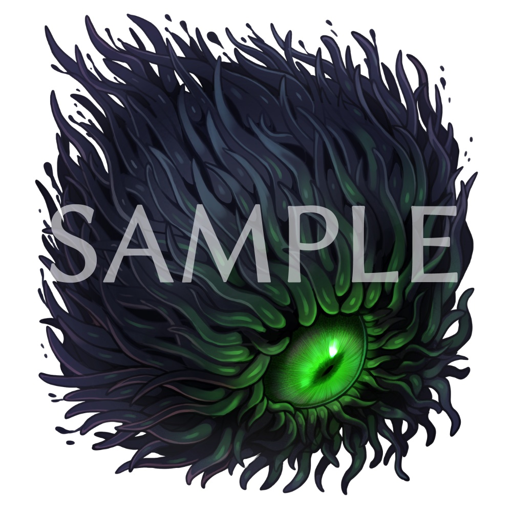 【クトゥルフ神話TRPG】神話生物立ち絵素材②【エネミー】