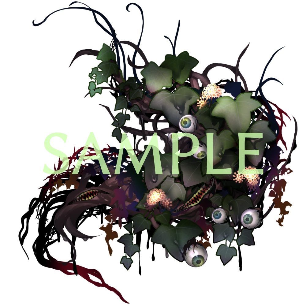 【クトゥルフ神話TRPG】神話生物立ち絵素材③【エネミー】