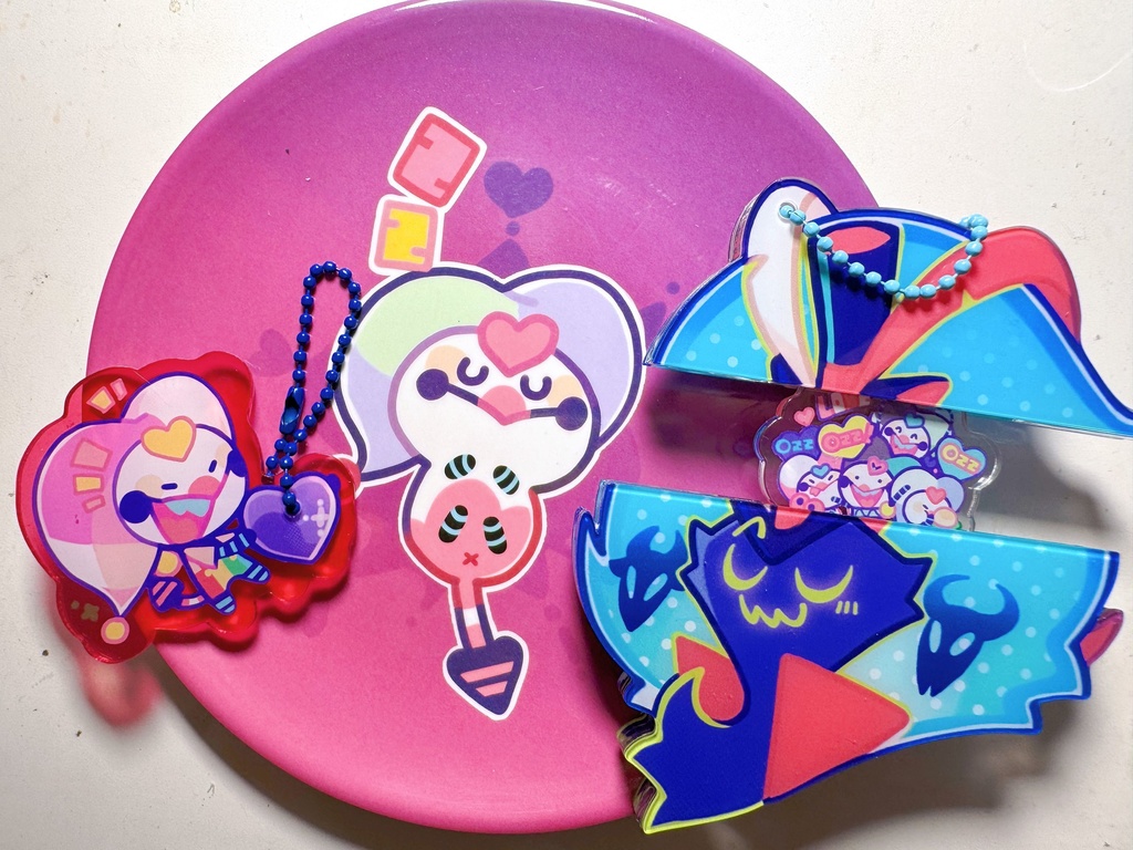 Fizzarolli  +   Ozzie  アクリルキーホルダー